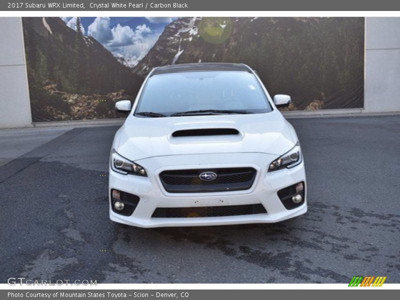 Crystal White Pearl / Carbon Black 2017 Subaru WRX Limited