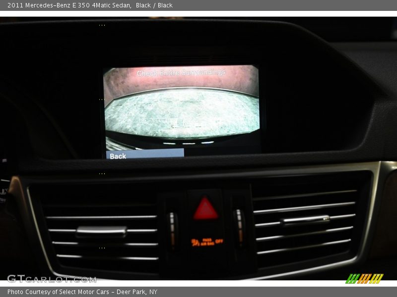 Black / Black 2011 Mercedes-Benz E 350 4Matic Sedan