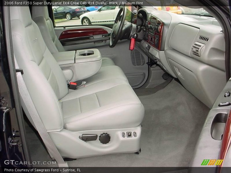 Black / Medium Flint 2006 Ford F350 Super Duty Lariat FX4 Crew Cab 4x4 Dually