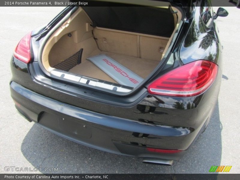 Black / Luxor Beige 2014 Porsche Panamera 4