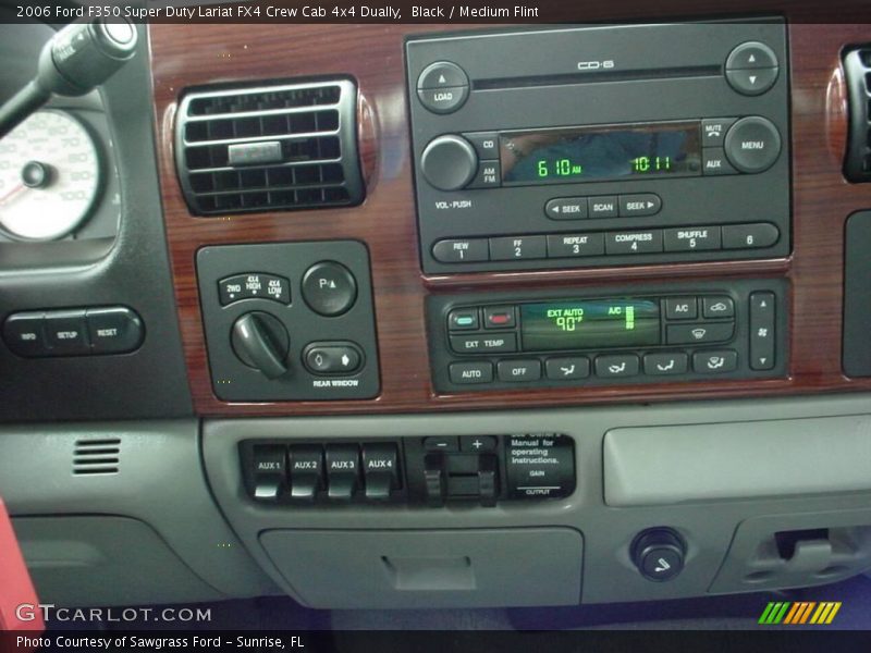 Black / Medium Flint 2006 Ford F350 Super Duty Lariat FX4 Crew Cab 4x4 Dually