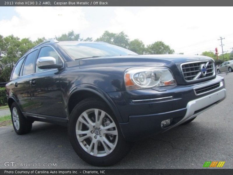 Caspian Blue Metallic / Off Black 2013 Volvo XC90 3.2 AWD