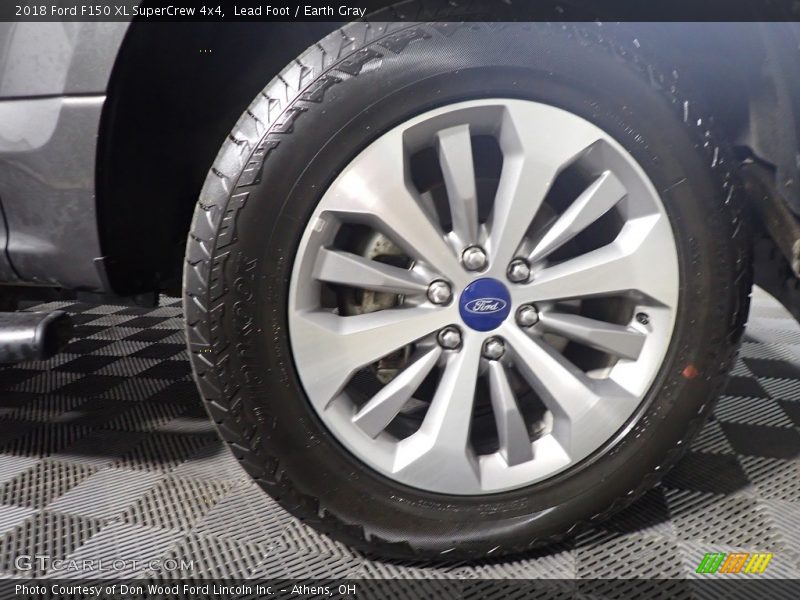 Lead Foot / Earth Gray 2018 Ford F150 XL SuperCrew 4x4