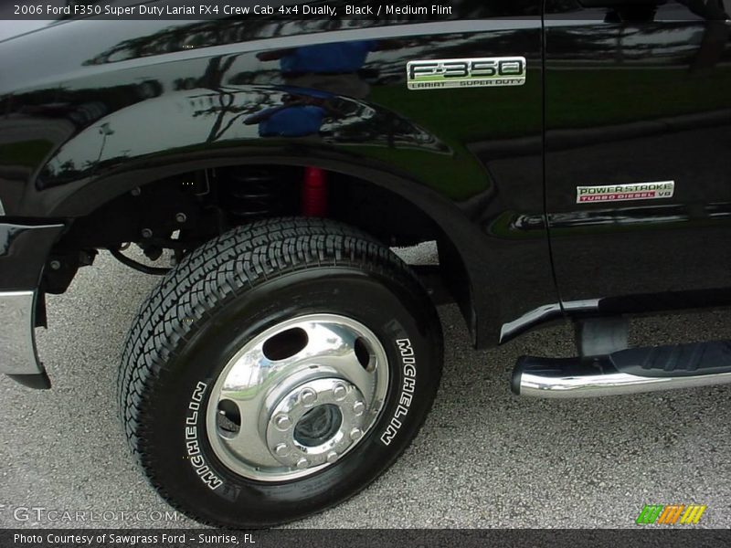 Black / Medium Flint 2006 Ford F350 Super Duty Lariat FX4 Crew Cab 4x4 Dually
