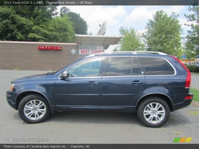 Caspian Blue Metallic / Off Black 2013 Volvo XC90 3.2 AWD