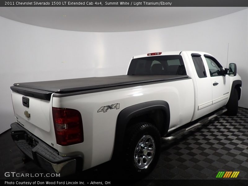 Summit White / Light Titanium/Ebony 2011 Chevrolet Silverado 1500 LT Extended Cab 4x4