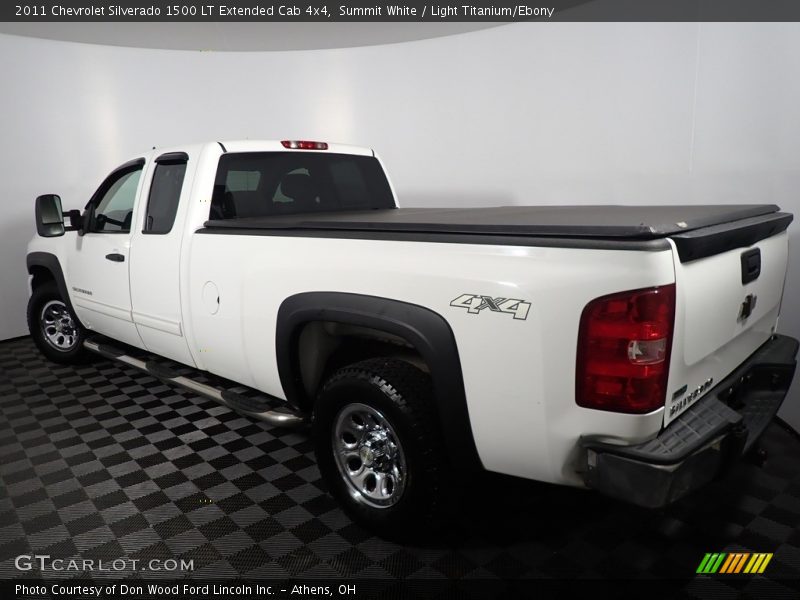 Summit White / Light Titanium/Ebony 2011 Chevrolet Silverado 1500 LT Extended Cab 4x4