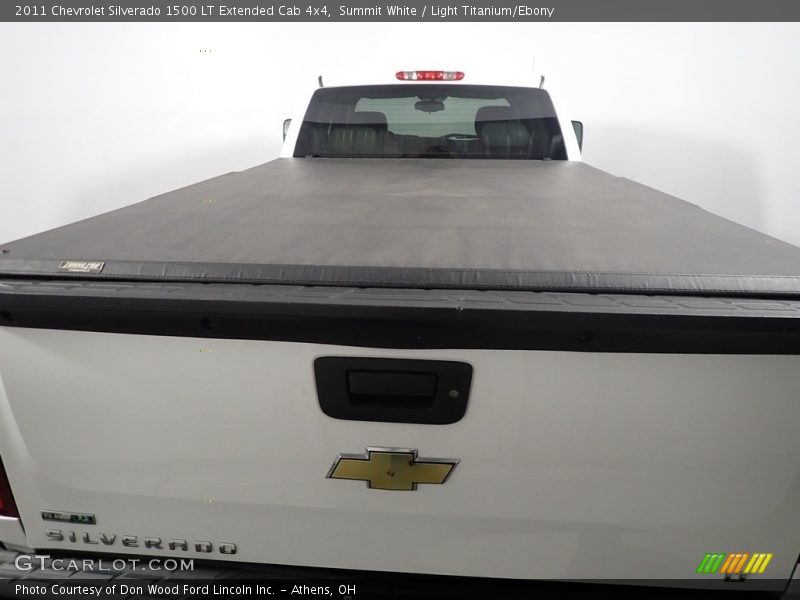 Summit White / Light Titanium/Ebony 2011 Chevrolet Silverado 1500 LT Extended Cab 4x4