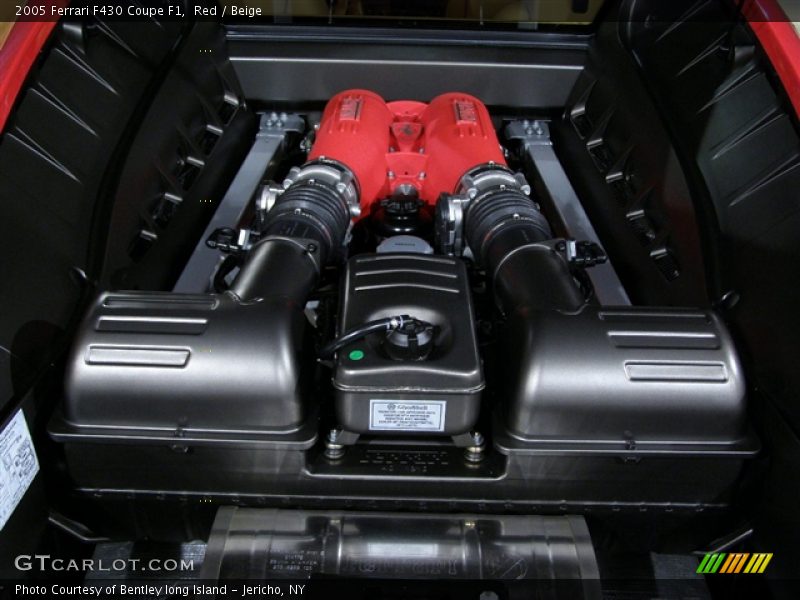 Red / Beige 2005 Ferrari F430 Coupe F1