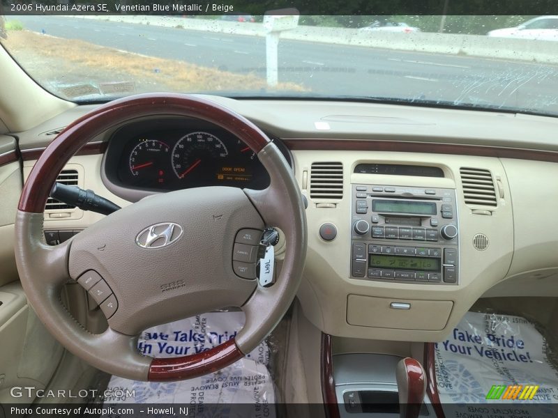 Venetian Blue Metallic / Beige 2006 Hyundai Azera SE