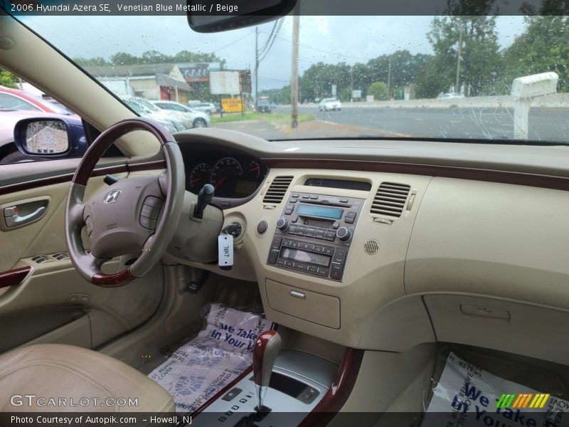 Venetian Blue Metallic / Beige 2006 Hyundai Azera SE