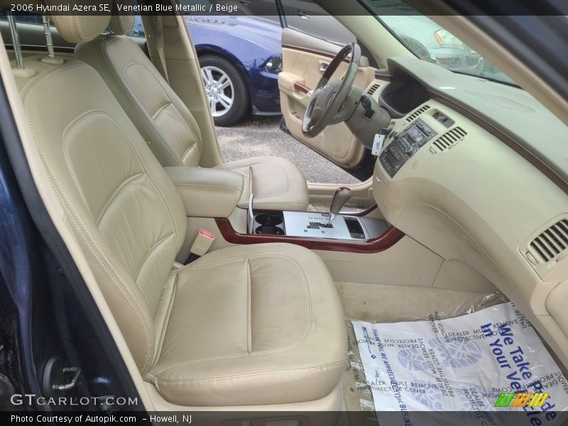 Venetian Blue Metallic / Beige 2006 Hyundai Azera SE