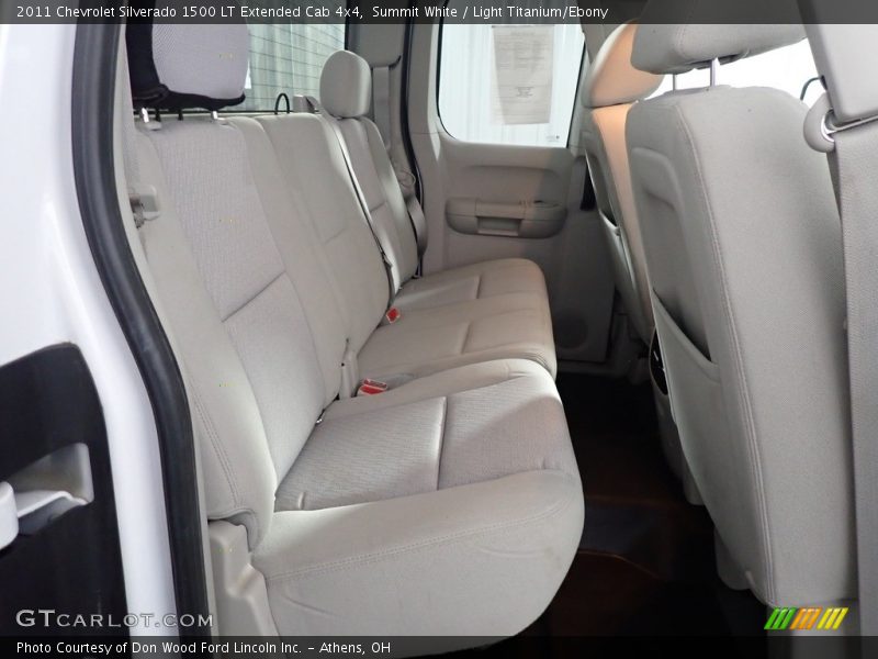 Summit White / Light Titanium/Ebony 2011 Chevrolet Silverado 1500 LT Extended Cab 4x4