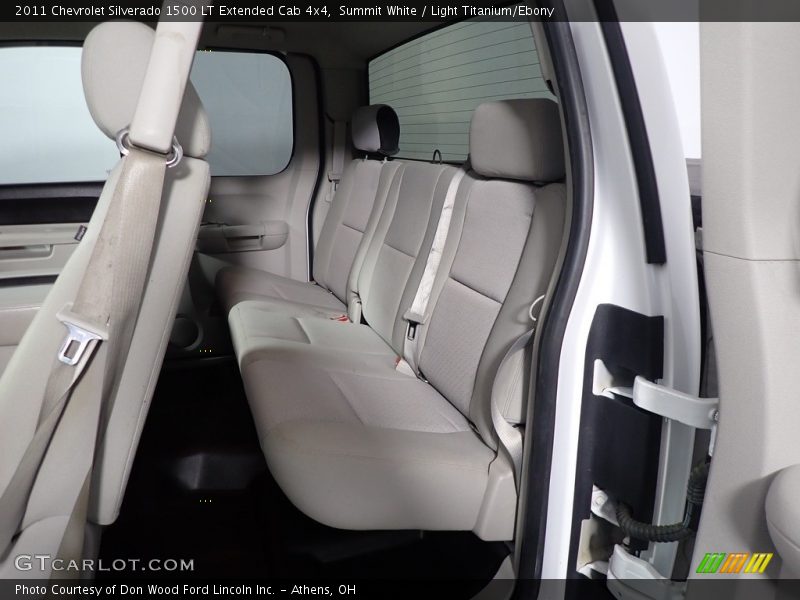 Summit White / Light Titanium/Ebony 2011 Chevrolet Silverado 1500 LT Extended Cab 4x4