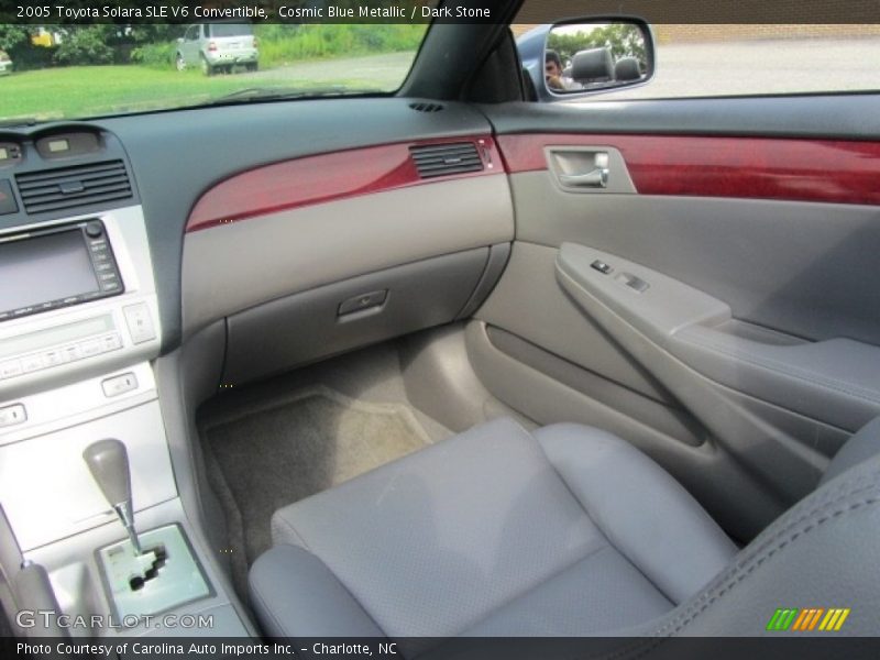 Cosmic Blue Metallic / Dark Stone 2005 Toyota Solara SLE V6 Convertible