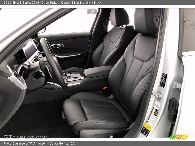  2019 3 Series 330i xDrive Sedan Black Interior