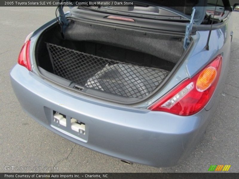 Cosmic Blue Metallic / Dark Stone 2005 Toyota Solara SLE V6 Convertible