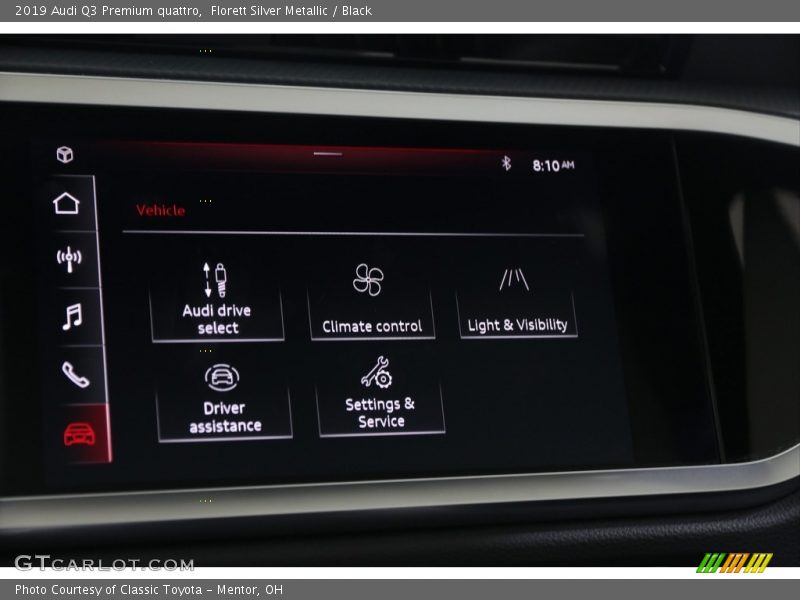 Florett Silver Metallic / Black 2019 Audi Q3 Premium quattro