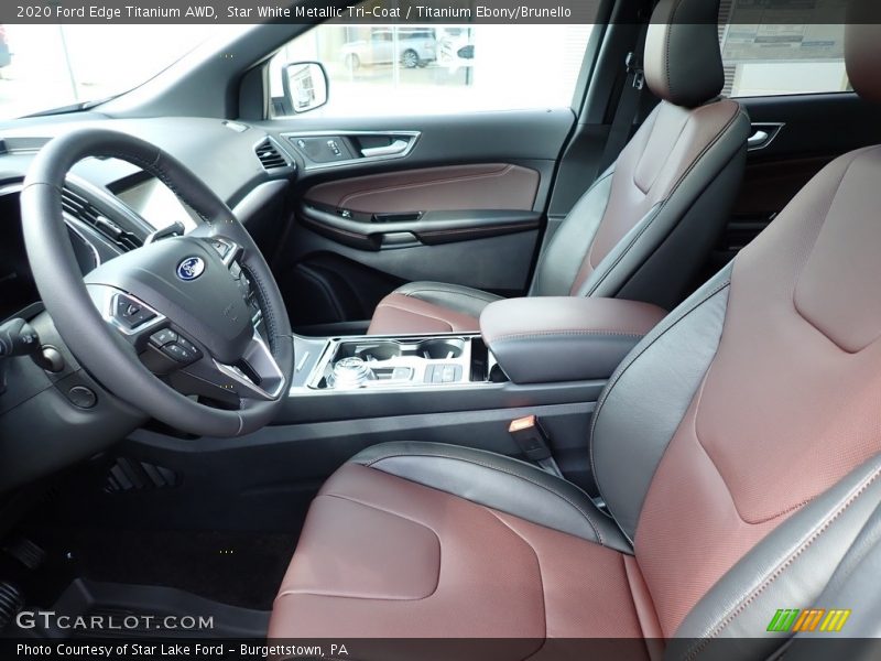 Front Seat of 2020 Edge Titanium AWD
