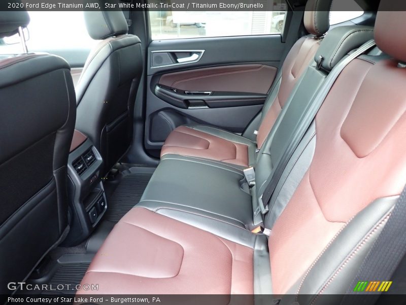 Rear Seat of 2020 Edge Titanium AWD
