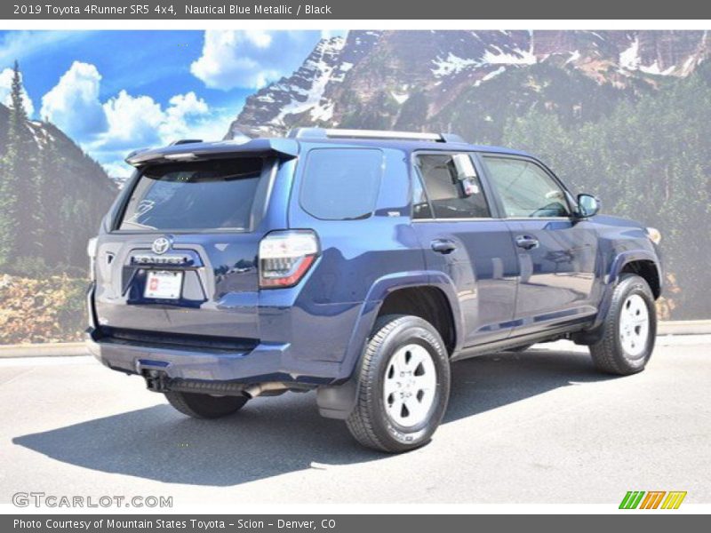 Nautical Blue Metallic / Black 2019 Toyota 4Runner SR5 4x4