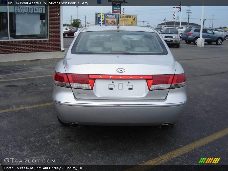 Silver Frost Pearl / Gray 2009 Hyundai Azera GLS