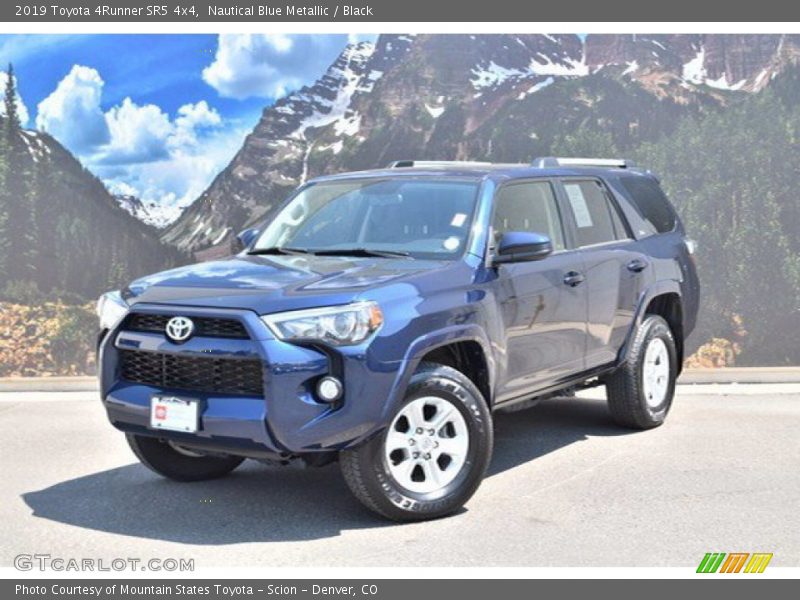 Nautical Blue Metallic / Black 2019 Toyota 4Runner SR5 4x4