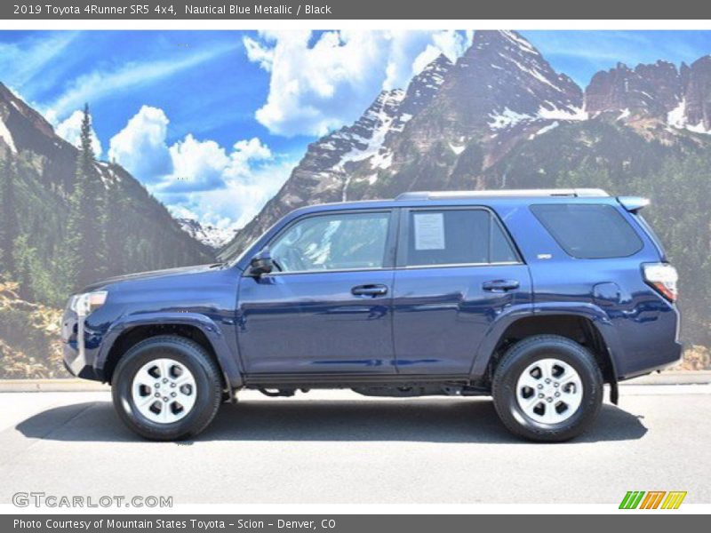 Nautical Blue Metallic / Black 2019 Toyota 4Runner SR5 4x4