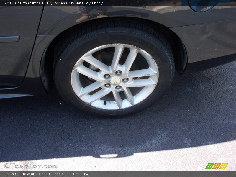Ashen Gray Metallic / Ebony 2013 Chevrolet Impala LTZ