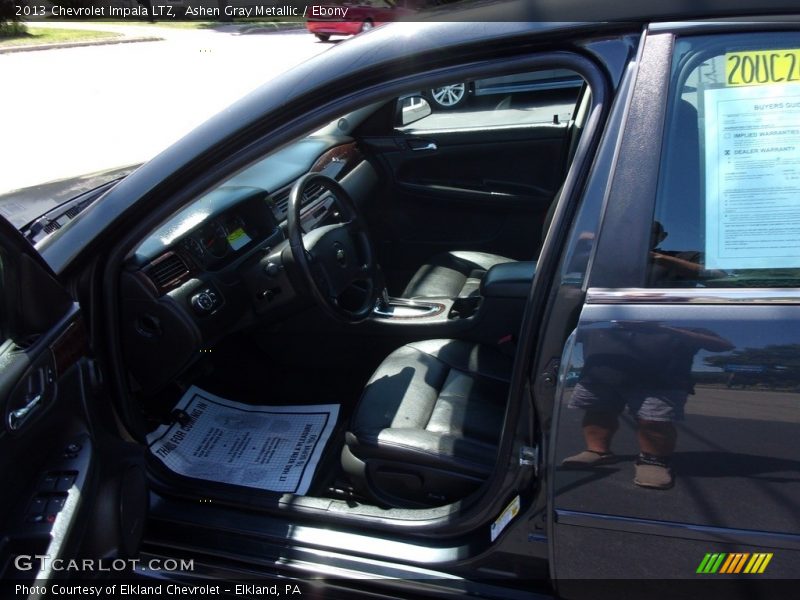 Ashen Gray Metallic / Ebony 2013 Chevrolet Impala LTZ