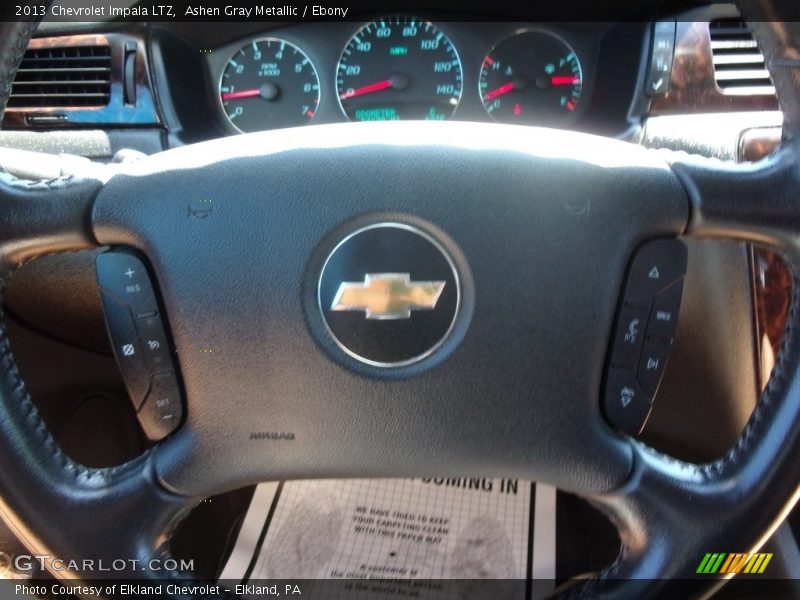 Ashen Gray Metallic / Ebony 2013 Chevrolet Impala LTZ