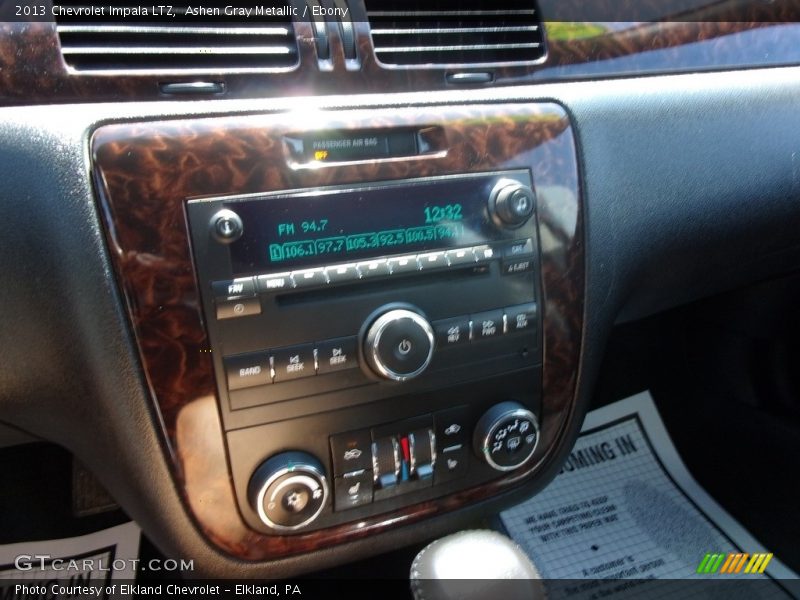 Ashen Gray Metallic / Ebony 2013 Chevrolet Impala LTZ