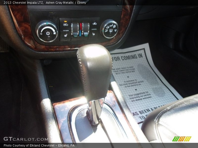 Ashen Gray Metallic / Ebony 2013 Chevrolet Impala LTZ