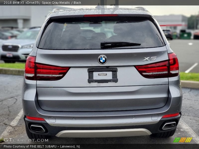 Space Gray Metallic / Black 2018 BMW X5 xDrive35i