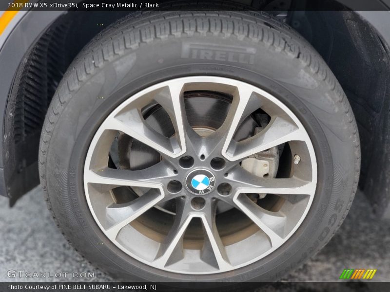 Space Gray Metallic / Black 2018 BMW X5 xDrive35i