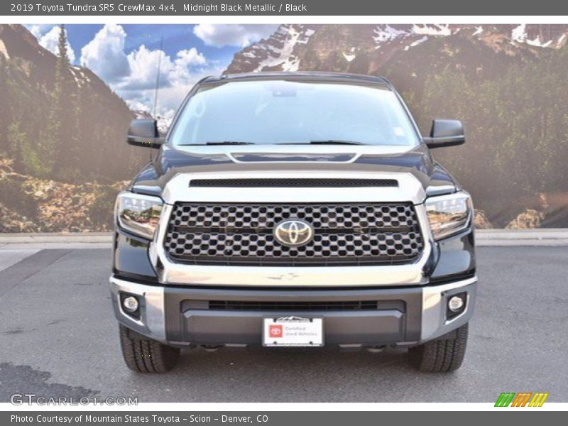 Midnight Black Metallic / Black 2019 Toyota Tundra SR5 CrewMax 4x4
