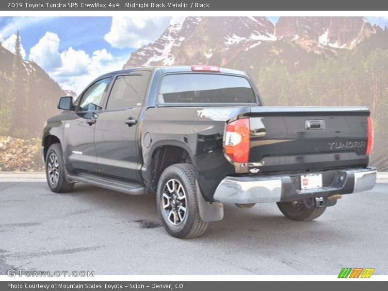 Midnight Black Metallic / Black 2019 Toyota Tundra SR5 CrewMax 4x4