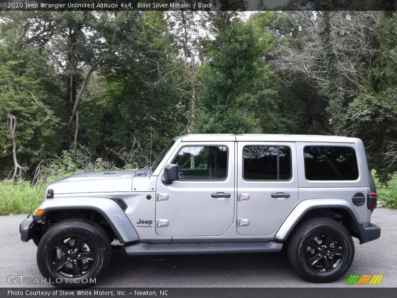 Billet Silver Metallic / Black 2020 Jeep Wrangler Unlimited Altitude 4x4