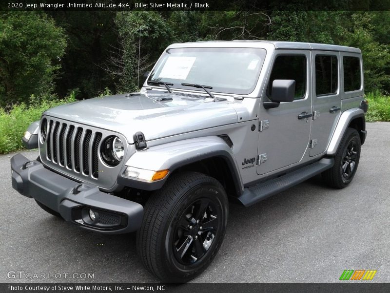 Billet Silver Metallic / Black 2020 Jeep Wrangler Unlimited Altitude 4x4