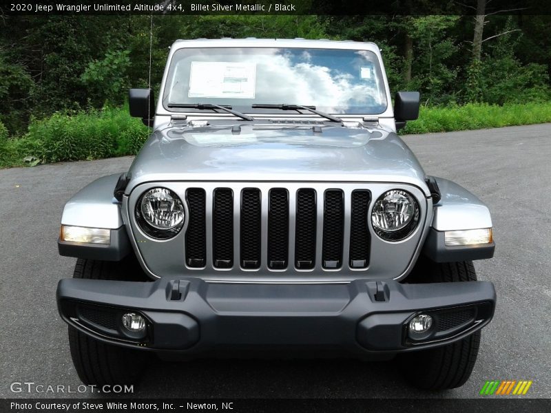 Billet Silver Metallic / Black 2020 Jeep Wrangler Unlimited Altitude 4x4
