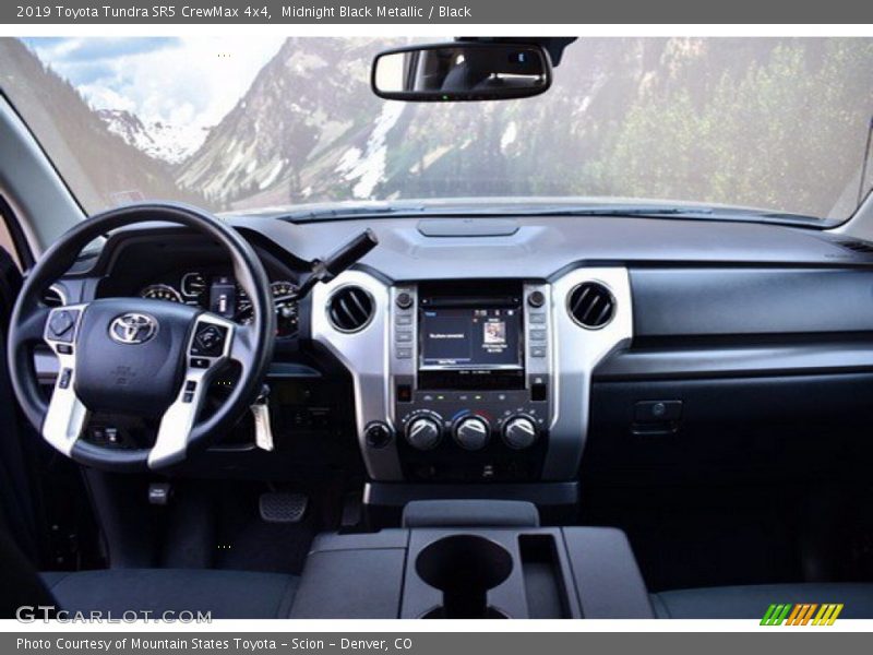 Midnight Black Metallic / Black 2019 Toyota Tundra SR5 CrewMax 4x4