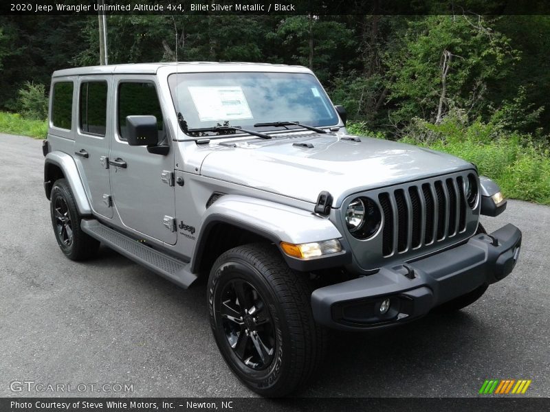 Billet Silver Metallic / Black 2020 Jeep Wrangler Unlimited Altitude 4x4