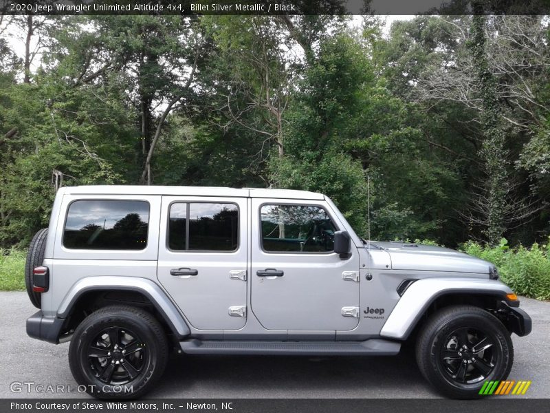 Billet Silver Metallic / Black 2020 Jeep Wrangler Unlimited Altitude 4x4