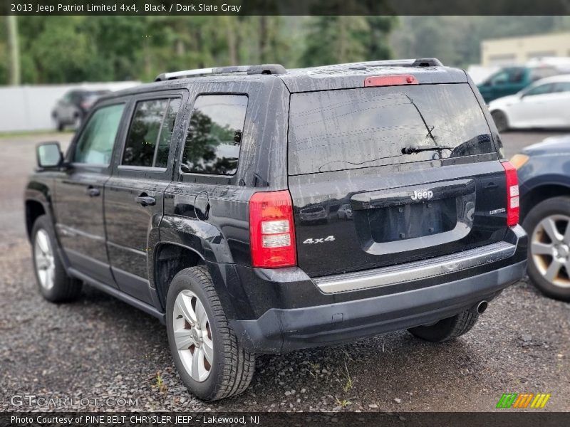 Black / Dark Slate Gray 2013 Jeep Patriot Limited 4x4