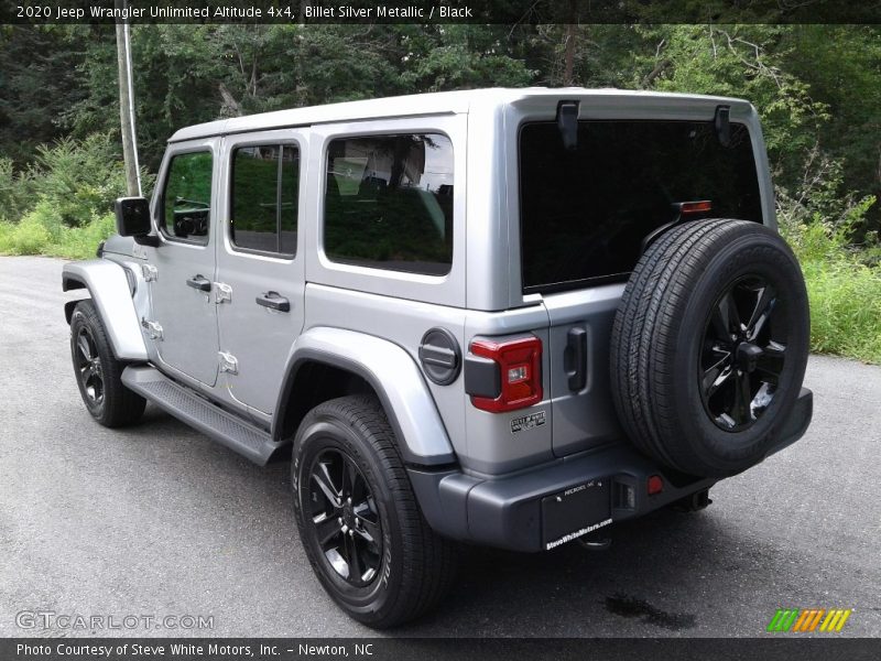 Billet Silver Metallic / Black 2020 Jeep Wrangler Unlimited Altitude 4x4