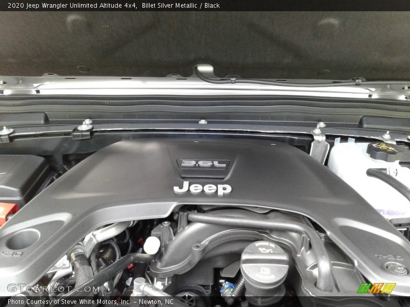 Billet Silver Metallic / Black 2020 Jeep Wrangler Unlimited Altitude 4x4
