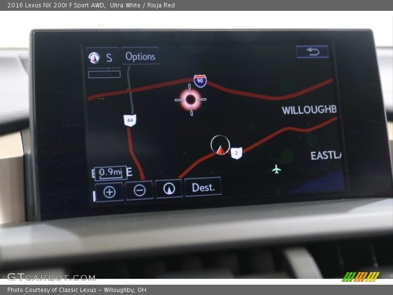 Ultra White / Rioja Red 2016 Lexus NX 200t F Sport AWD