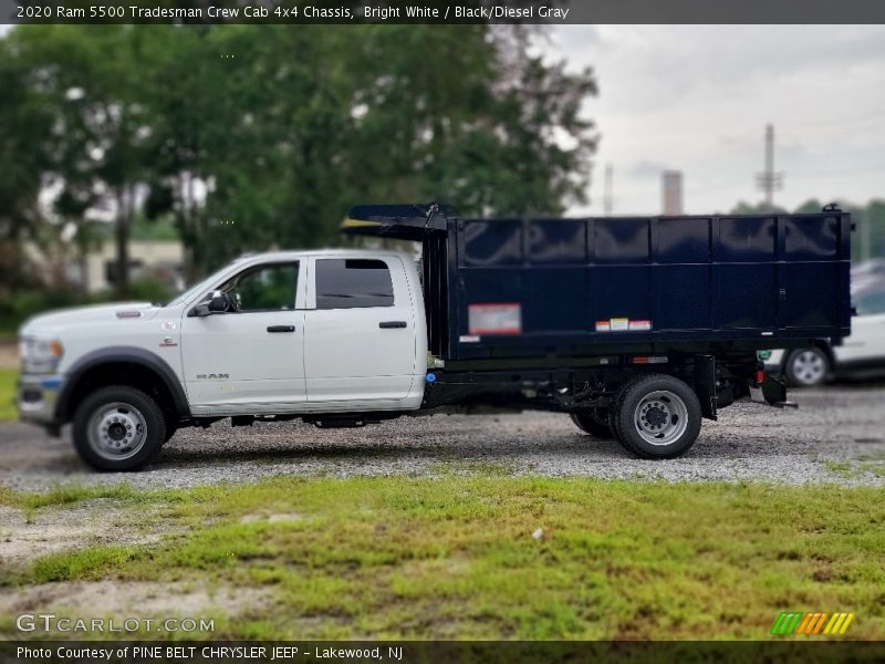 Bright White / Black/Diesel Gray 2020 Ram 5500 Tradesman Crew Cab 4x4 Chassis