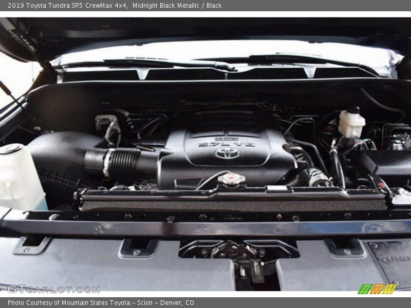 Midnight Black Metallic / Black 2019 Toyota Tundra SR5 CrewMax 4x4