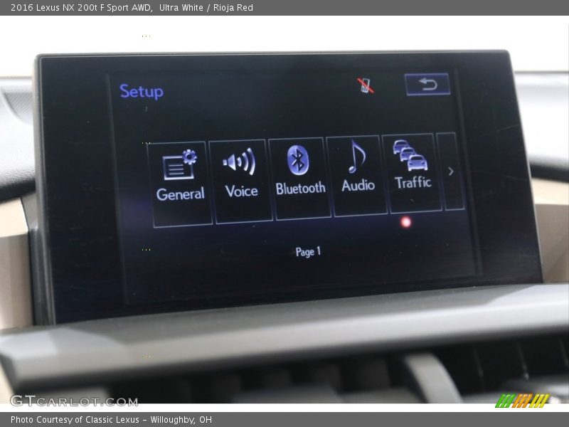 Ultra White / Rioja Red 2016 Lexus NX 200t F Sport AWD